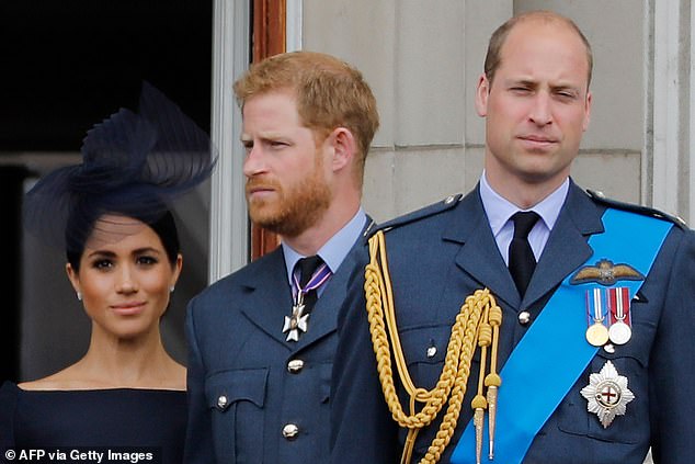 Brothers Prince Harry and William jointly break cover as they deny bullying claims